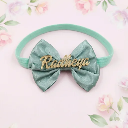 Personalized Newborn Name Hairband
