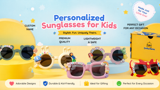 Best Personalized Sunglasses for Kids in India: Stylish, Safe & Unique Accessories by Quirky Charms Co.