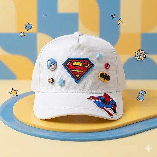 Super Hero Squad: Kids' White Cap
