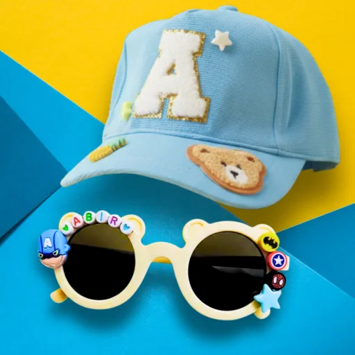 Little Trendsetter Personalized Cap & Shades Combo