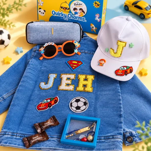 Brother Gift Hamper | Rakhi Gift Box for Brother | Custom Name Gift Set