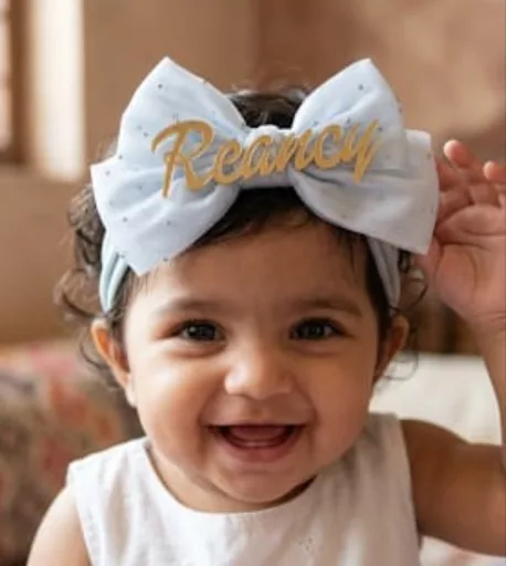 Personalized Newborn Name Hairband