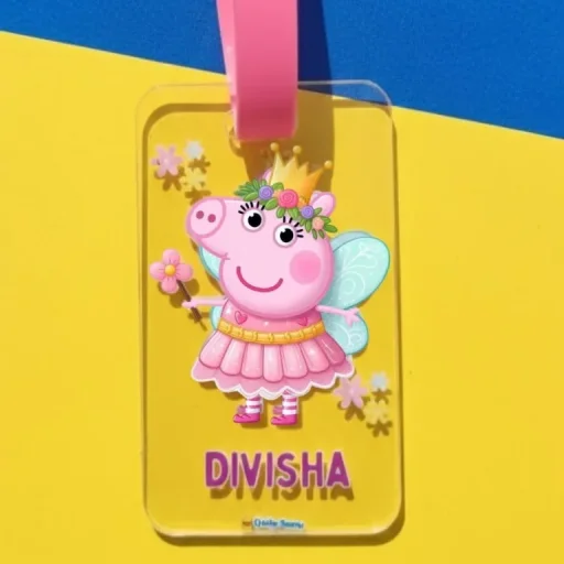 Personalized Girls Bag Tag Gender: Girl