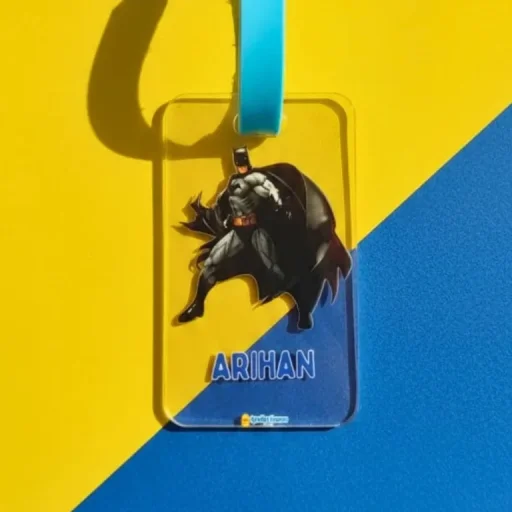Boys Luggage Tag - Personalized(Transparent Tag)