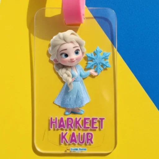 Personalized Girls Bag Tag Gender: Girl