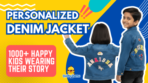 Personalized Denim Jackets for Kids – Where Style Meets Memories ?  By Quirky Charms Co.