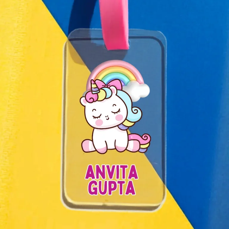 Personalized Girls Bag Tag Gender: Girl