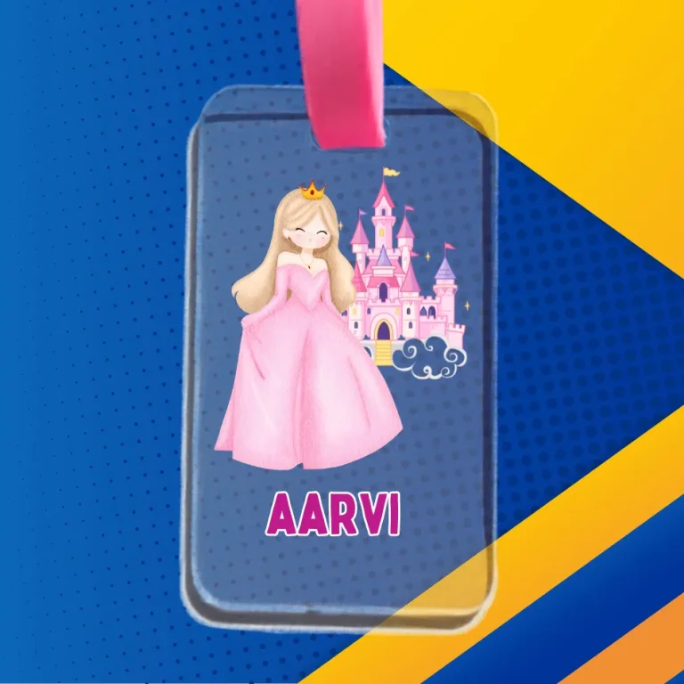 Personalized Girls Bag Tag Gender: Girl