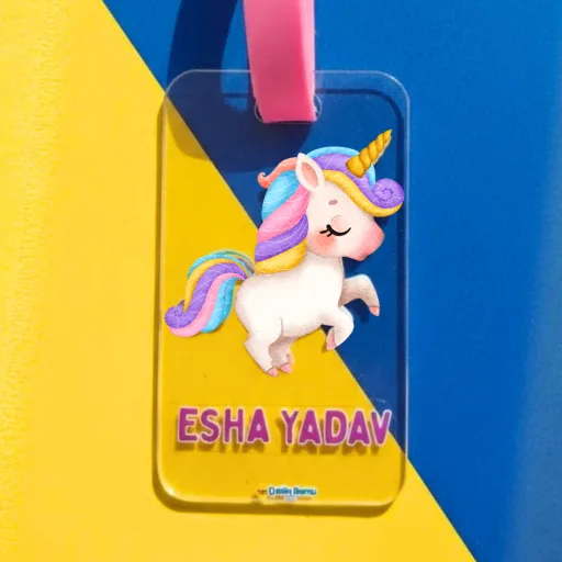 Personalized Girls Bag Tag Gender: Girl