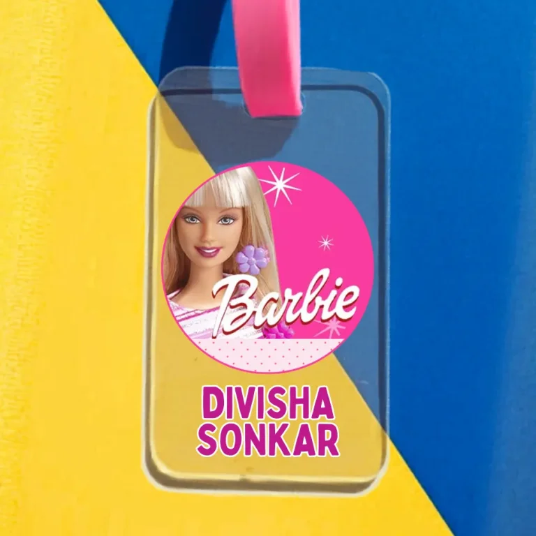 Personalized Girls Bag Tag Gender: Girl