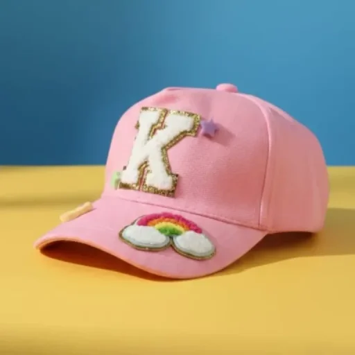Personalized Cap Age: 1-4, Color: Pink