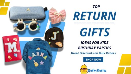 Top Return Gift Ideas for Kids Birthday Parties – Add a Personal Touch with QUIRKY Charms Co.