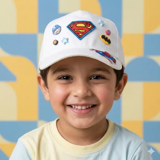 Super Hero Squad: Kids' White Cap image 2