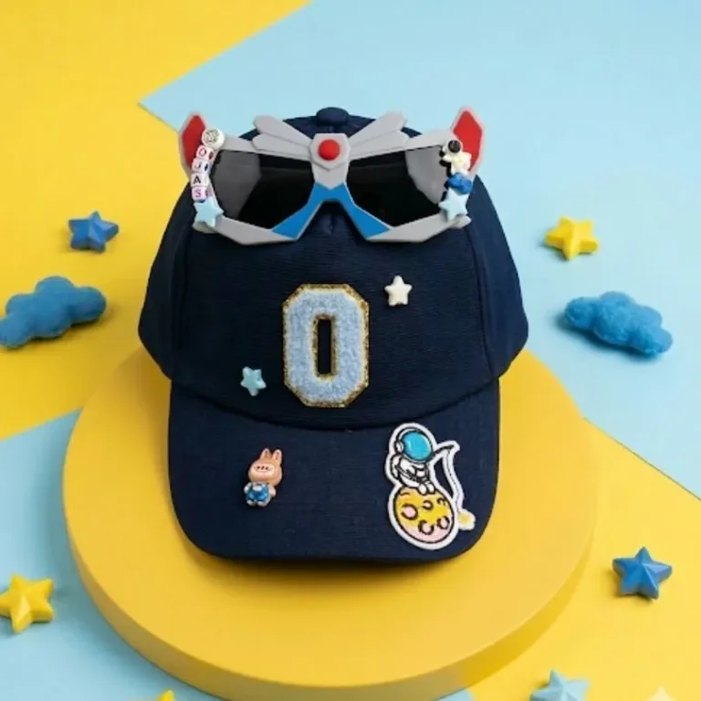 SuperHero Combo – Personalized Robo Sunglasses & Cap for Boys image 2
